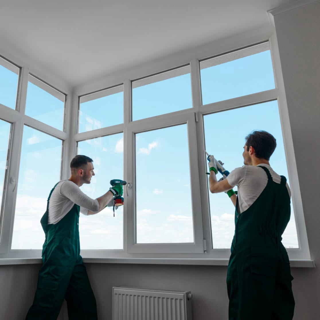 Монтаж окон